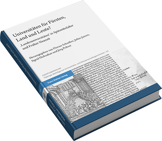 Coverabbildung von Schreiber et al., Universitäten für Fürsten, Land und Leute?