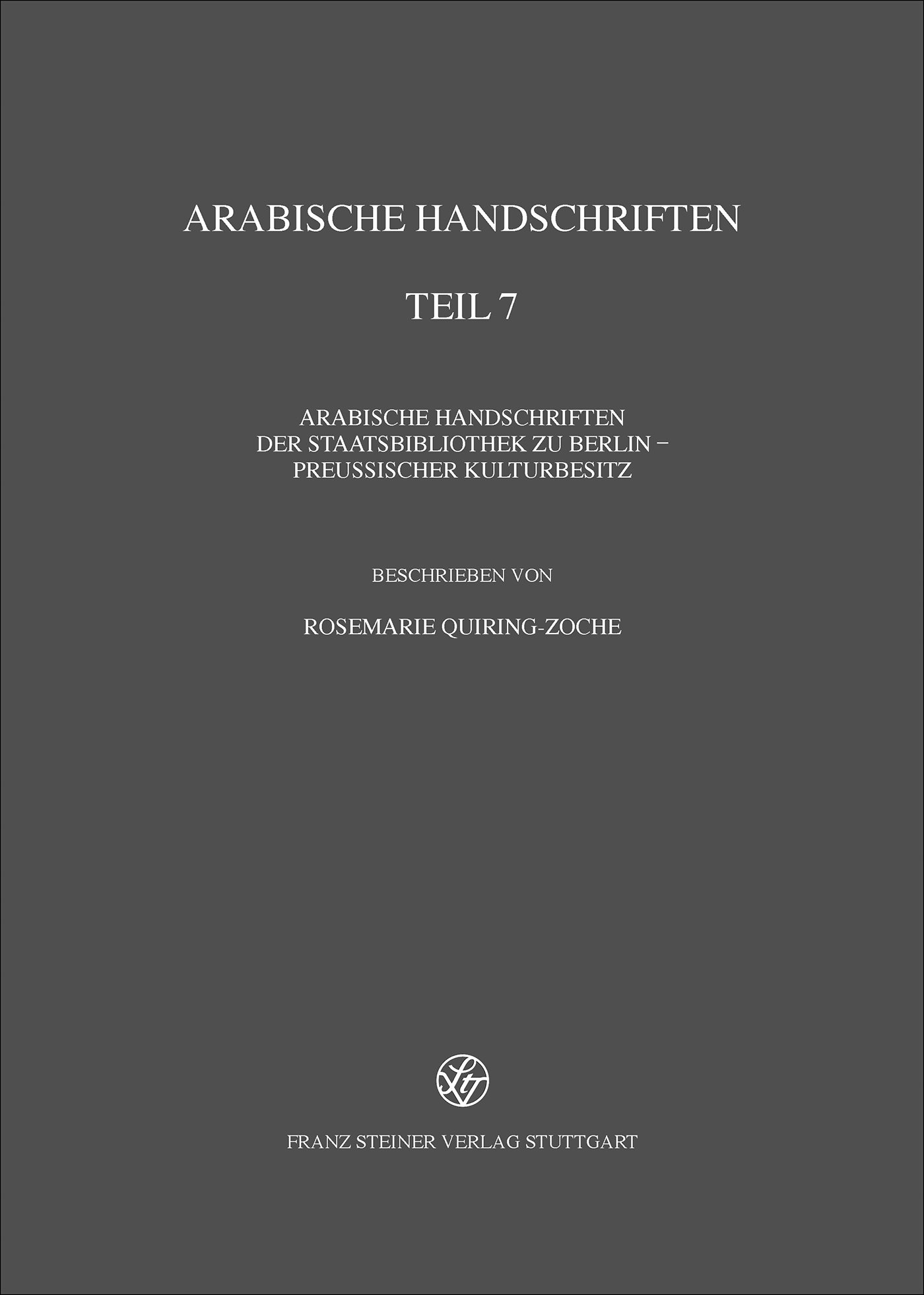 Arabische Handschriften