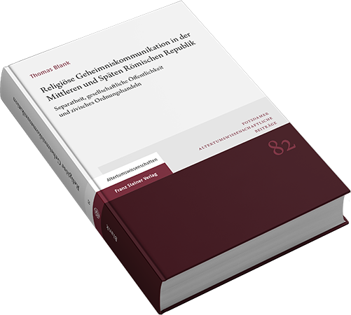 Coverabbildung von Blank, Religiöse Geheimniskommunikation