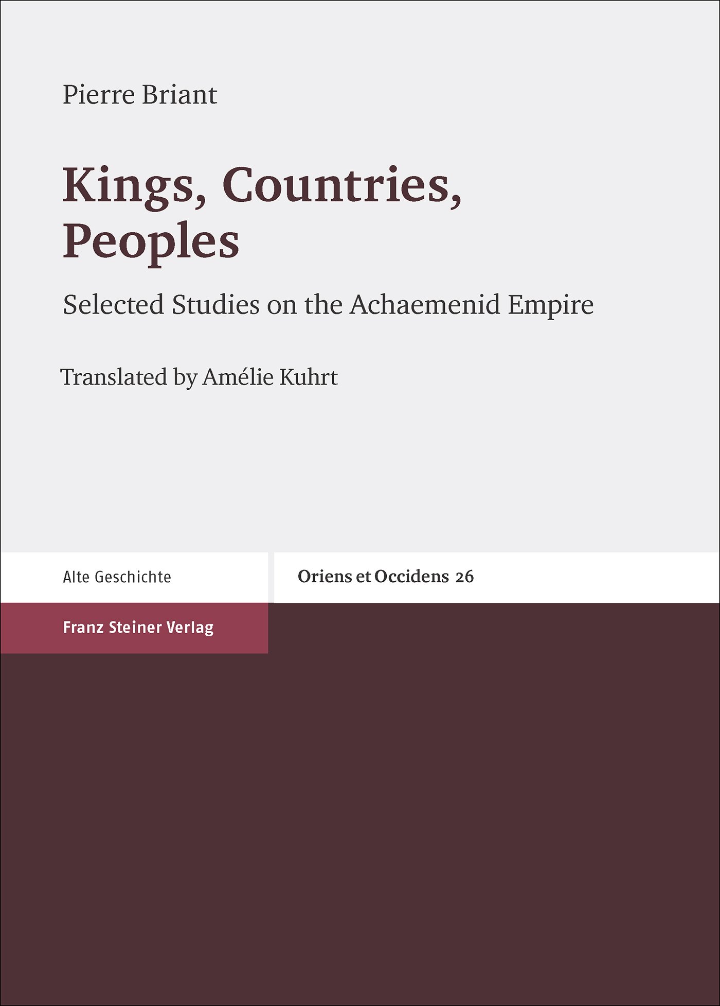 Kings, Countries, Peoples