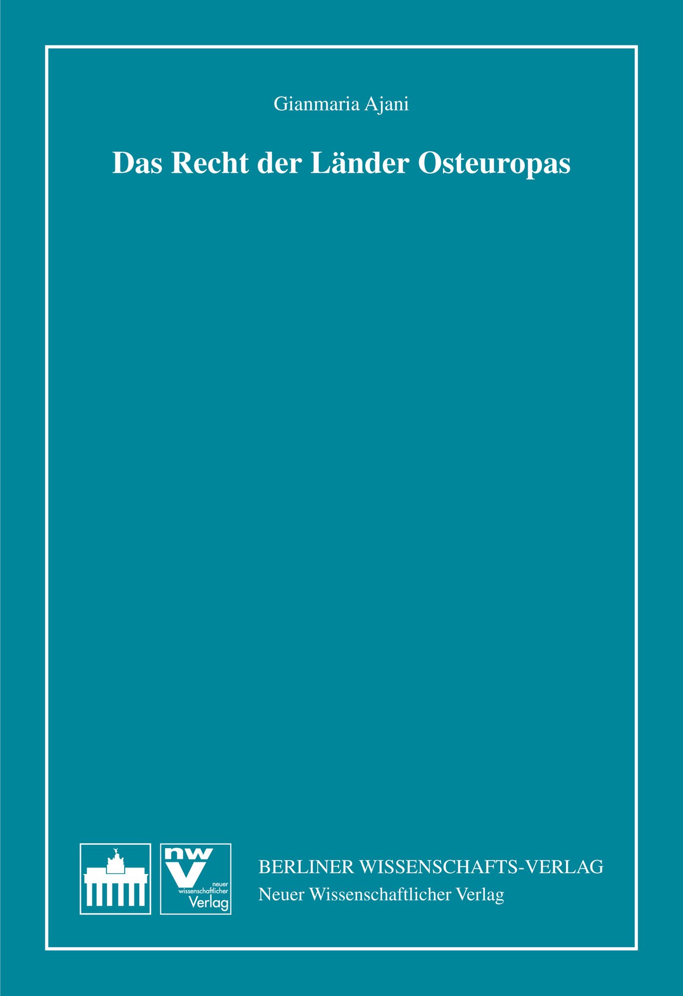 Das Recht der Länder Osteuropas