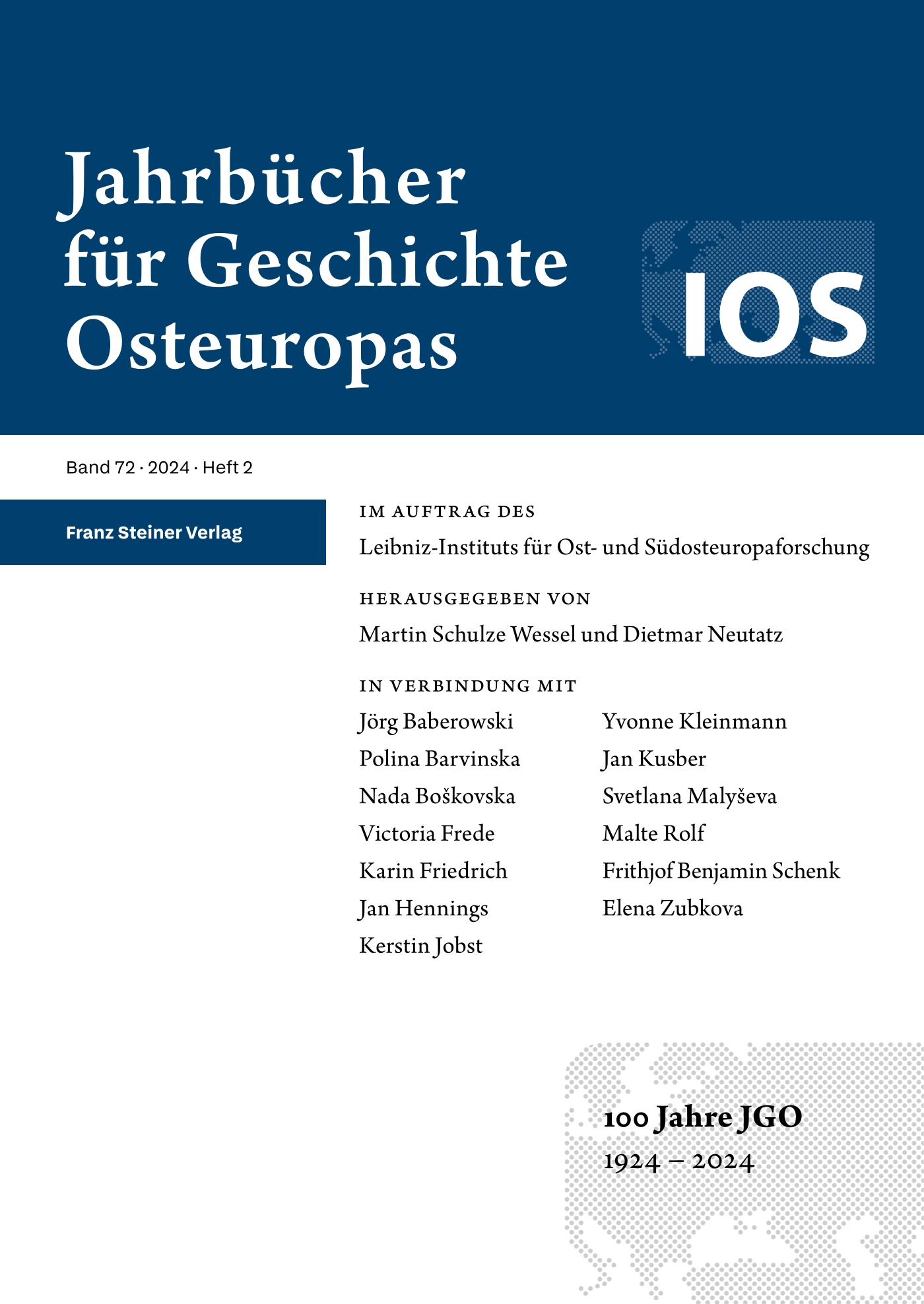 Jahrbücher für Geschichte Osteuropas