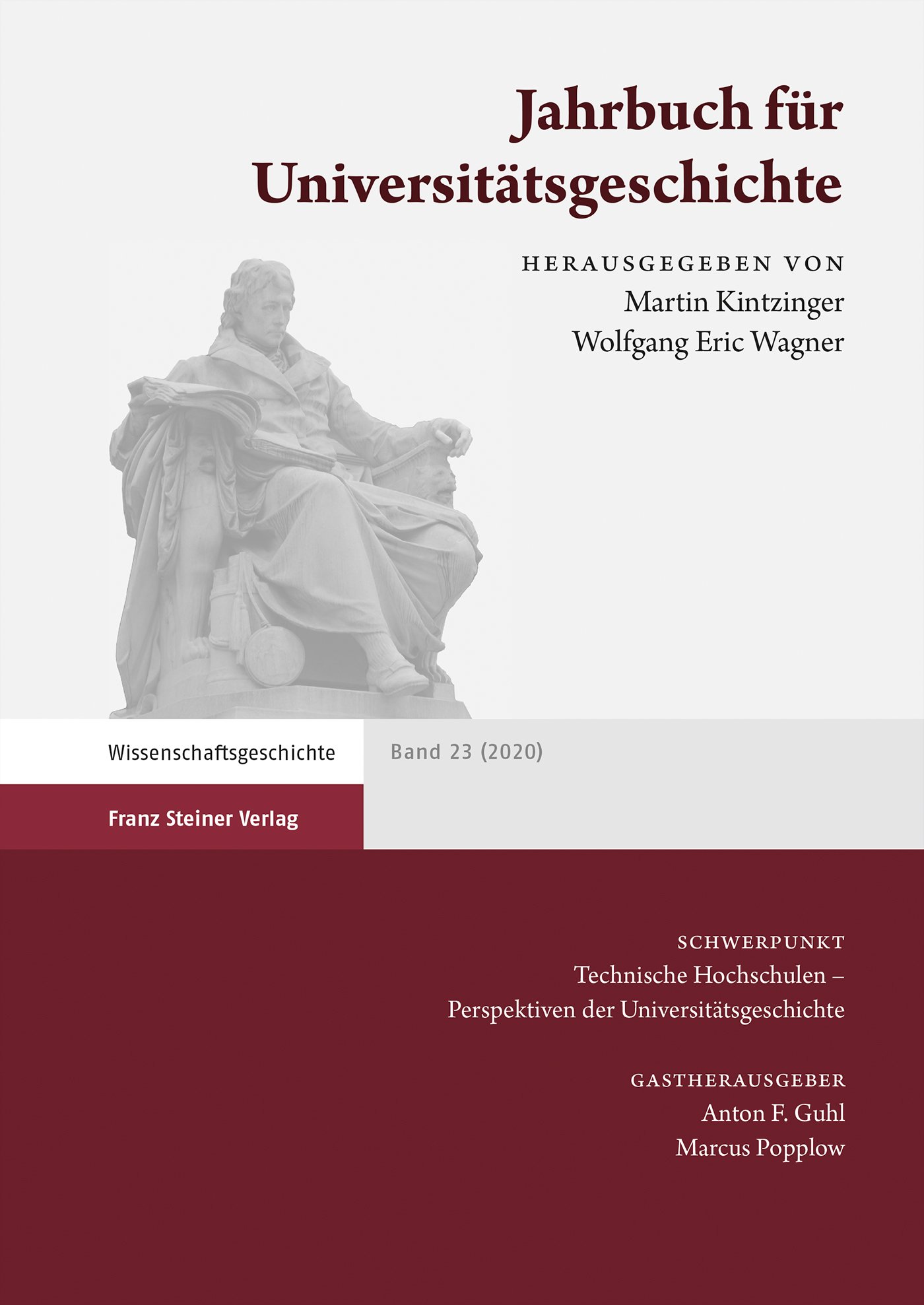 Jahrbuch für Universitätsgeschichte 23 (2020)