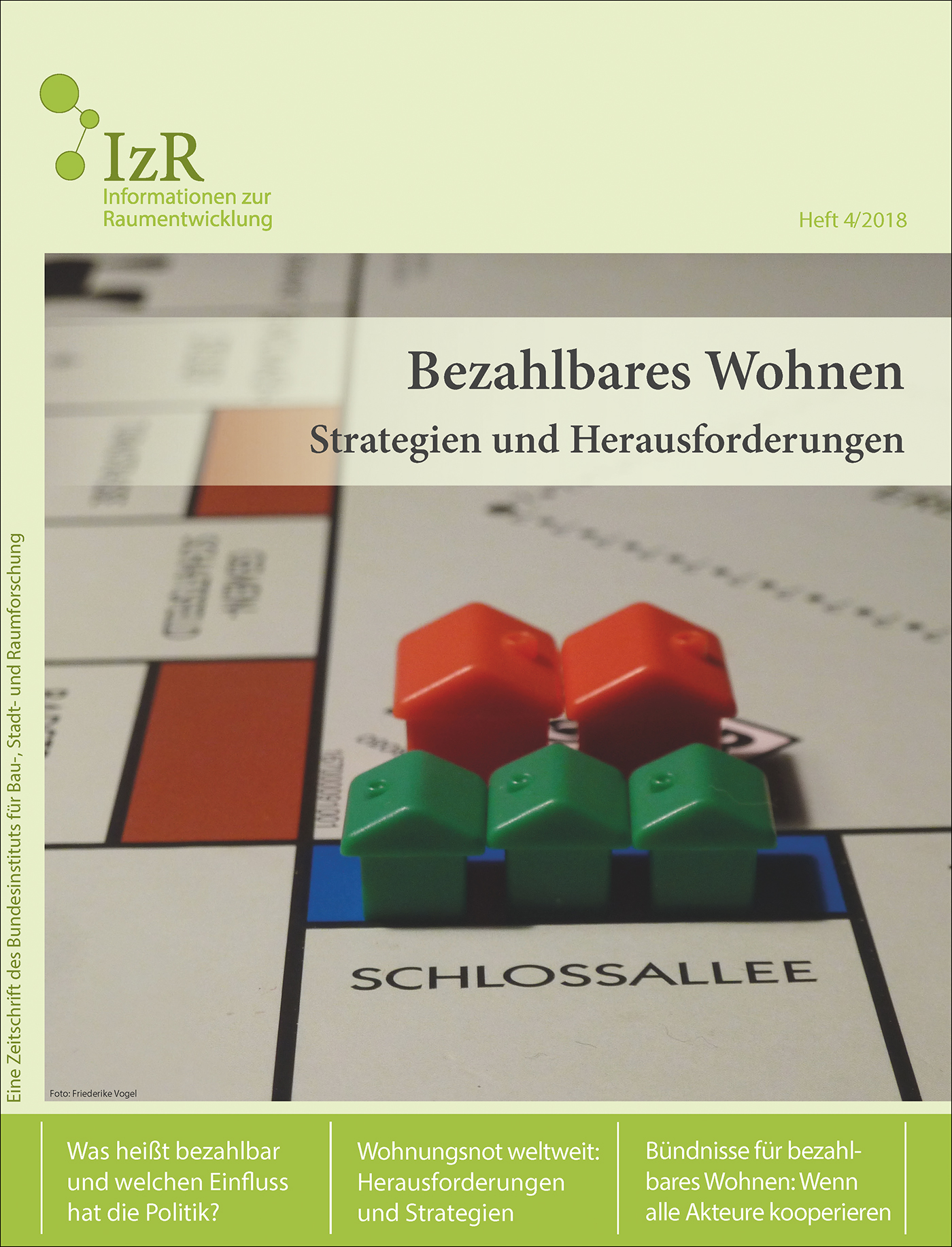 Cover der Zeitschrift IZR Heft 2018/4