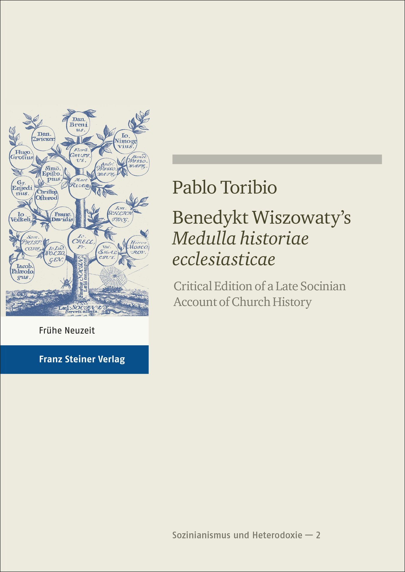 Benedykt Wiszowaty’s „Medulla historiae ecclesiasticae“