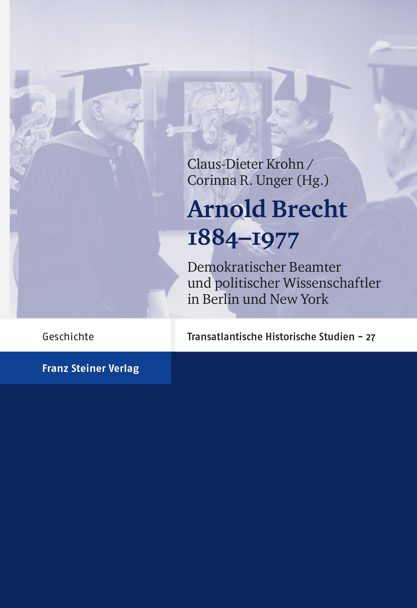 Arnold Brecht 1884–1977