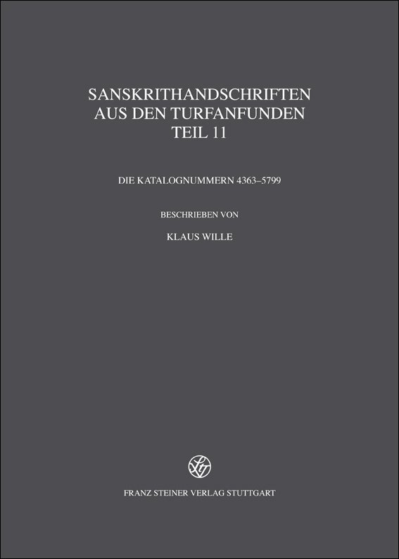 Sanskrithandschriften aus den Turfanfunden
