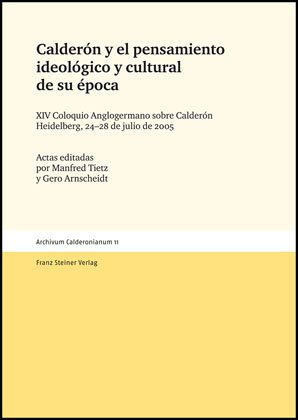 Calderón y el pensamiento ideológico y cultural de su época