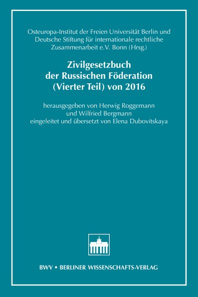 Zivilgesetzbuch der Russischen Föderation (Vierter Teil) von 2016