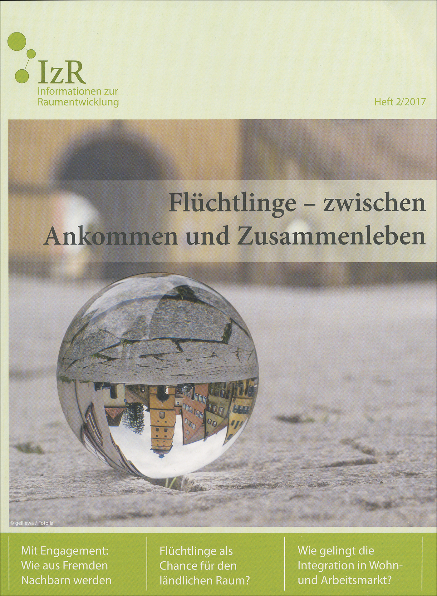 Cover der Zeitschrift IZR Heft 2017/2