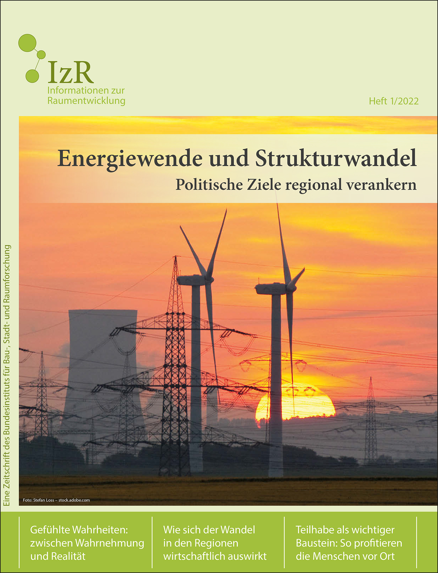 Cover der Zeitschrift IZR Heft 2022/1