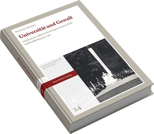 Coverabbildung von Schreiner, Universität und Gewalt