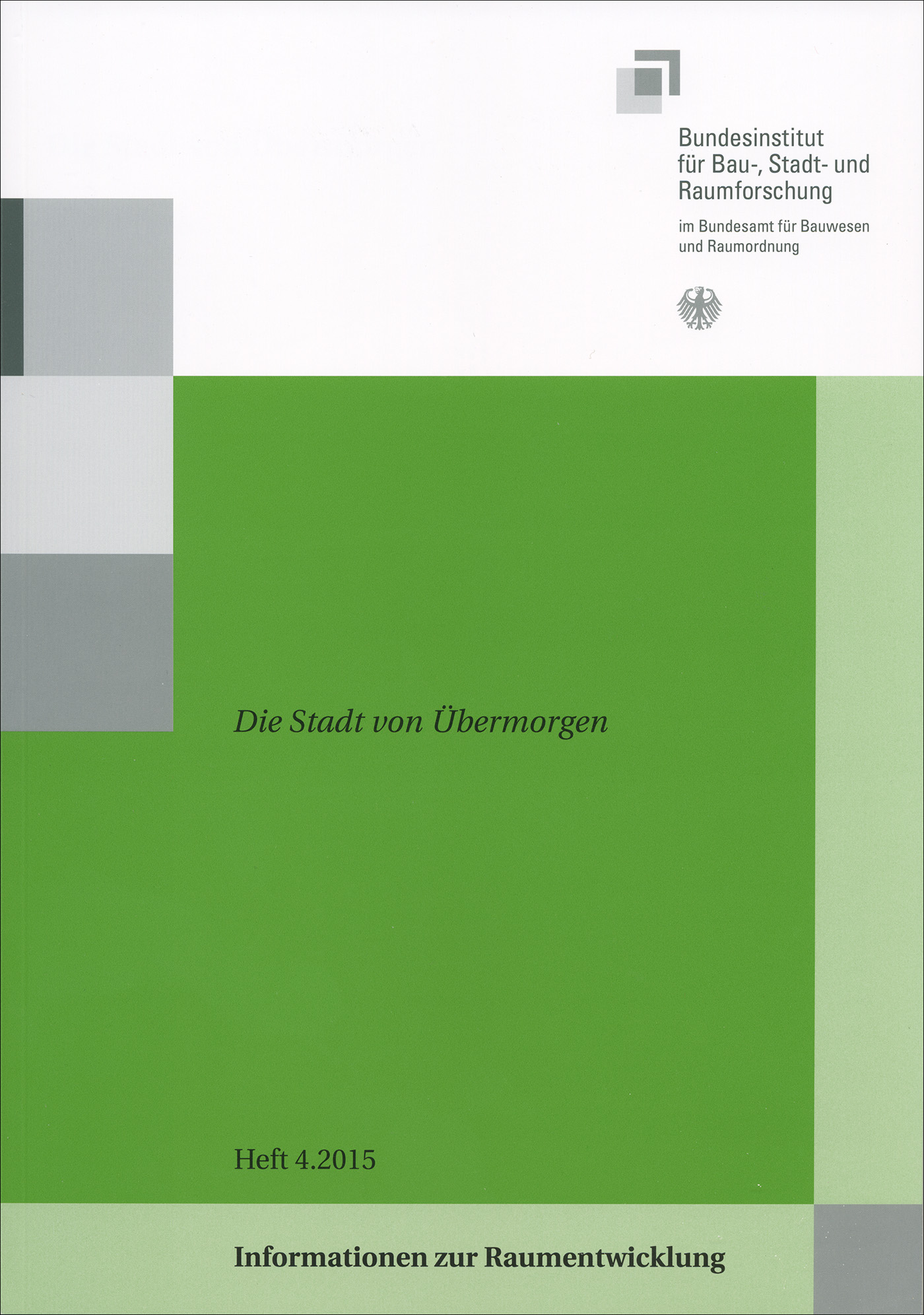 Cover der Zeitschrift IZR Heft 2015/4