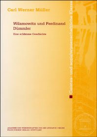Wilamowitz und Ferdinand Dümmler